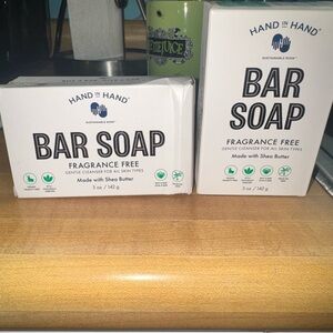Fragrance free bar soap